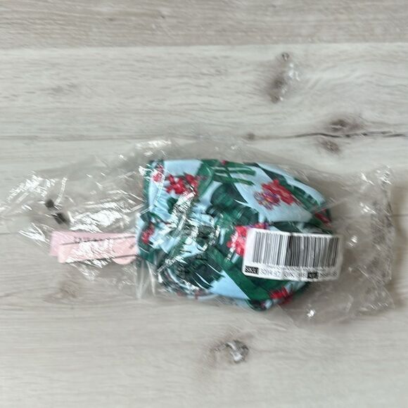 VICTORIA'S SECRET SWIM
Mix & Match Twist Push-Up Bandeau Top Blue Palm Print 34B - Picture 4 of 7